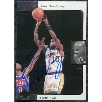1997/98 Upper Deck SP Authentic BuyBack #12 Tim Hardaway 95-6 Autograph /84