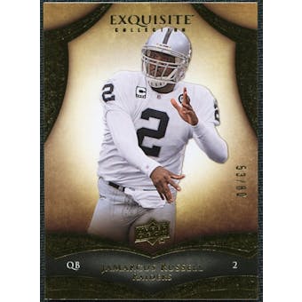 2009 Upper Deck Exquisite Collection #42 JaMarcus Russell /80