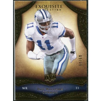 2009 Upper Deck Exquisite Collection #95 Roy Williams WR /80