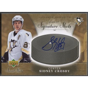 2006/07 Sweet Shot #SSSC Sidney Crosby Signature Shots Auto