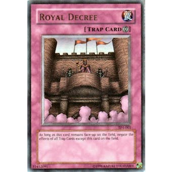 Yu-Gi-Oh Tournament Pack 4 Single Royal Decree Ultra Rare Near Mint (NM)
