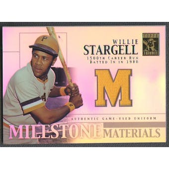 2002 Topps Tribute #WS Willie Stargell Milestone Materials Jersey