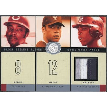 2003 Fleer Patchworks #AS2 Alfonso Soriano Present Future Patch #118/200