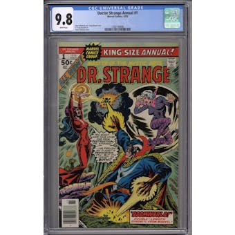 Doctor Strange Annual #1 CGC 9.8 (W) *1392136006*