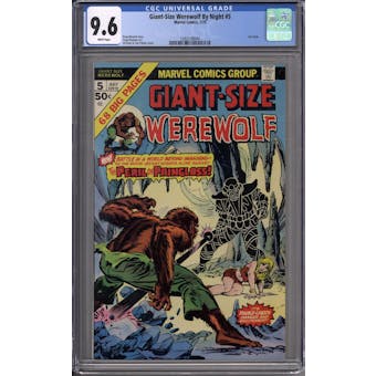 Giant-Size Werewolf By Night #5 CGC 9.6 (W) *1392138004*