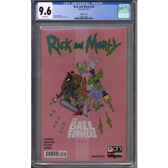 Rick and Morty #6 Variant CGC 9.6 (W) *1392147020*