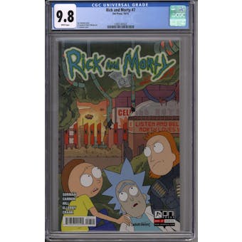 Rick and Morty #7 CGC 9.8 (W) *1392147022*