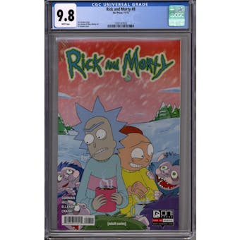 Rick and Morty #8 CGC 9.8 (W) *1392147023*