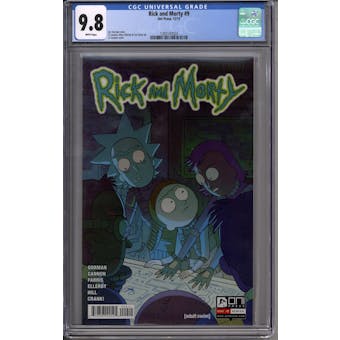 Rick and Morty #9 CGC 9.8 (W) *1392147024*