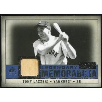 2008 Upper Deck SP Legendary Cuts Legendary Memorabilia Dark Blue #TL Tony Lazzeri 15/15