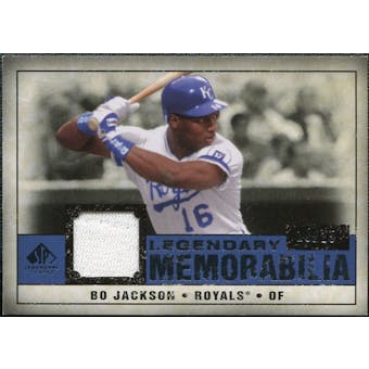 2008 Upper Deck SP Legendary Cuts Legendary Memorabilia Dark Blue #BJ Bo Jackson 19/25