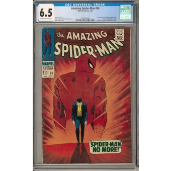 Amazing Spider-Man #50 CGC 6.5 (OW-W) *1393281004*