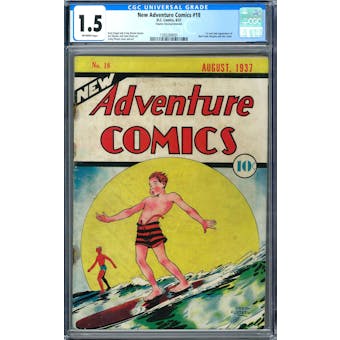 New Adventure Comics #18 CGC 1.5 (OW) *1393284001*
