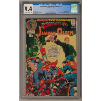 Superman's Pal Jimmy Olsen #135 CGC 9.4 (OW-W) *1393292025*
