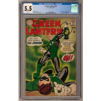 Green Lantern #59 CGC 5.5 (OW) *1393302004*