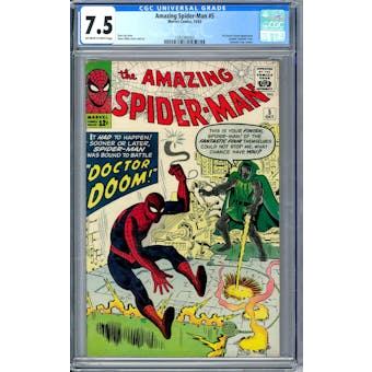 Amazing Spider-Man #5 CGC 7.5 (OW-W) *1393366003*