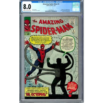 Amazing Spider-Man #3 CGC 8.0 (C-OW) *1393366004*