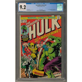 Incredible Hulk #181 CGC 9.2 (OW-W) *1393386001*