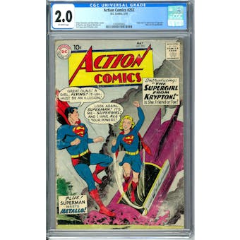 Action Comics #252 CGC 2.0 (OW) *1393405002*