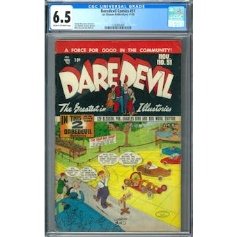 Daredevil Comics #51 CGC 6.5 (C-OW) *1393405008*