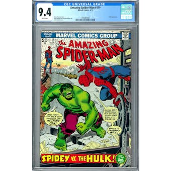 Amazing Spider-Man #119 CGC 9.4 (W) *1393407007*