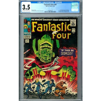 Fantastic Four #49 CGC 3.5 (OW-W) *1393407012*