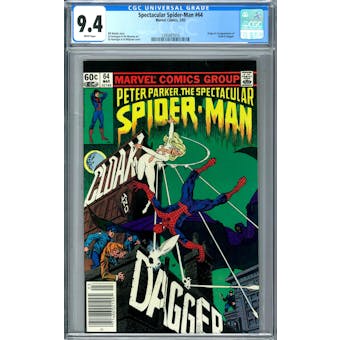 Spectacular Spider-Man #64 CGC 9.4 (W) *1393407016*