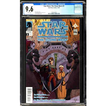 Star Wars: The Clone Wars #3 CGC 9.6 (W) *1393450003*