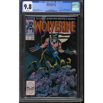 Wolverine #1 CGC 9.8 (W) *1395200010*