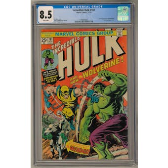 Incredible Hulk #181 CGC 8.5 (W) *1396850001*