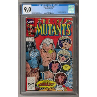 New Mutants #87 CGC 9.0 (W) *1399664001*