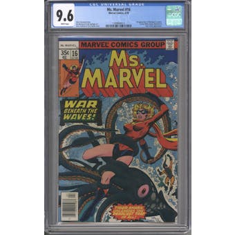 Ms. Marvel #16 CGC 9.6 (W) *1399664013*