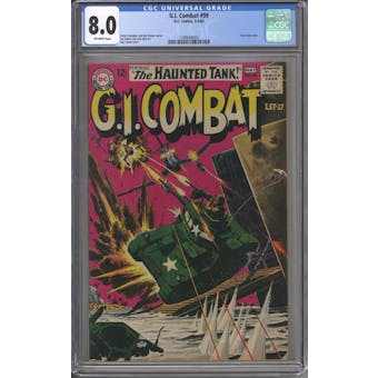 G.I. Combat #99 CGC 8.0 (OW) *1399668005*