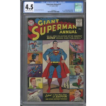 Superman Annual #1 CGC 4.5 (C-OW) *1399668013*