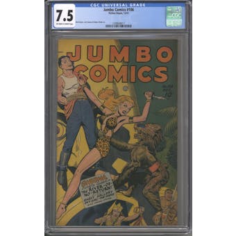 Jumbo Comics #106 CGC 7.5 (OW-W) *1399668017*