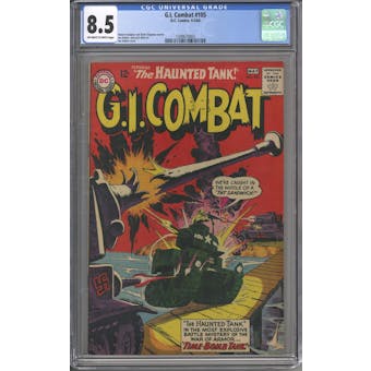 G.I. Combat #105 CGC 8.5 (OW-W) *1399670003*