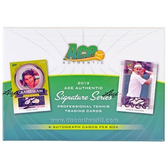 2013 Leaf Ace Authentic Signature Series Tennis Hobby Box