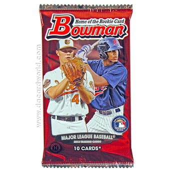 2013 Bowman Baseball Hobby Pack