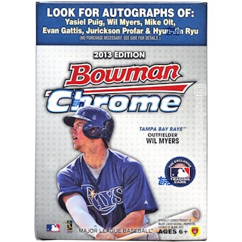 2013 Bowman Chrome Baseball 8-Pack Box