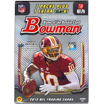 2013 Bowman Football 8-Pack Box