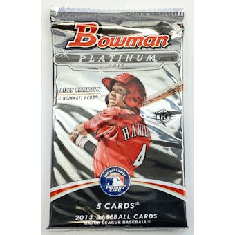 2013 Bowman Platinum Baseball Hobby Pack