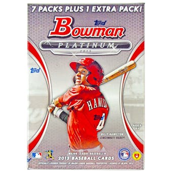 2013 Bowman Platinum Baseball 8-Pack Blaster Box