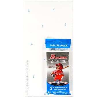 2013 Bowman Platinum Baseball Value Rack Pack Box