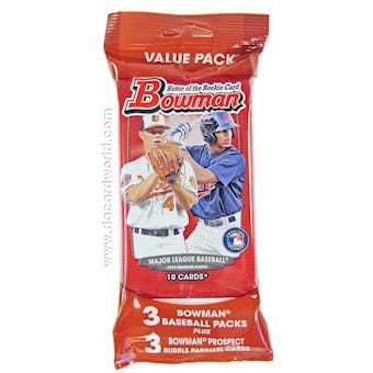 2013 Bowman Baseball Jumbo Value Pack