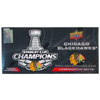 2013 Upper Deck Chicago Blackhawks Stanley Cup Champions Box (Set)