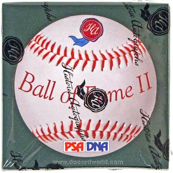 2013 Historic Autograph Ball Of Fame Baseball Hobby Box