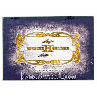 2013 Leaf Sports Heroes Hobby Box