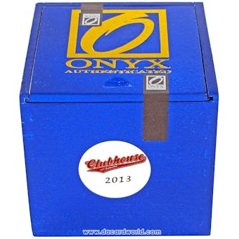 2013 Onyx Clubhouse Collection Baseball Hobby Box