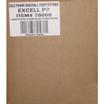 2013 Panini Cooperstown Baseball 24-Pack 20-Box Case