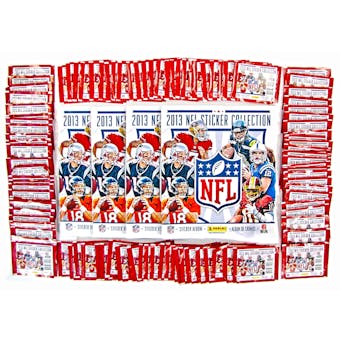 COMBO DEAL - 2013 Panini NFL Football Sticker Closeout Lot (4 Albums & 2 Boxes!)